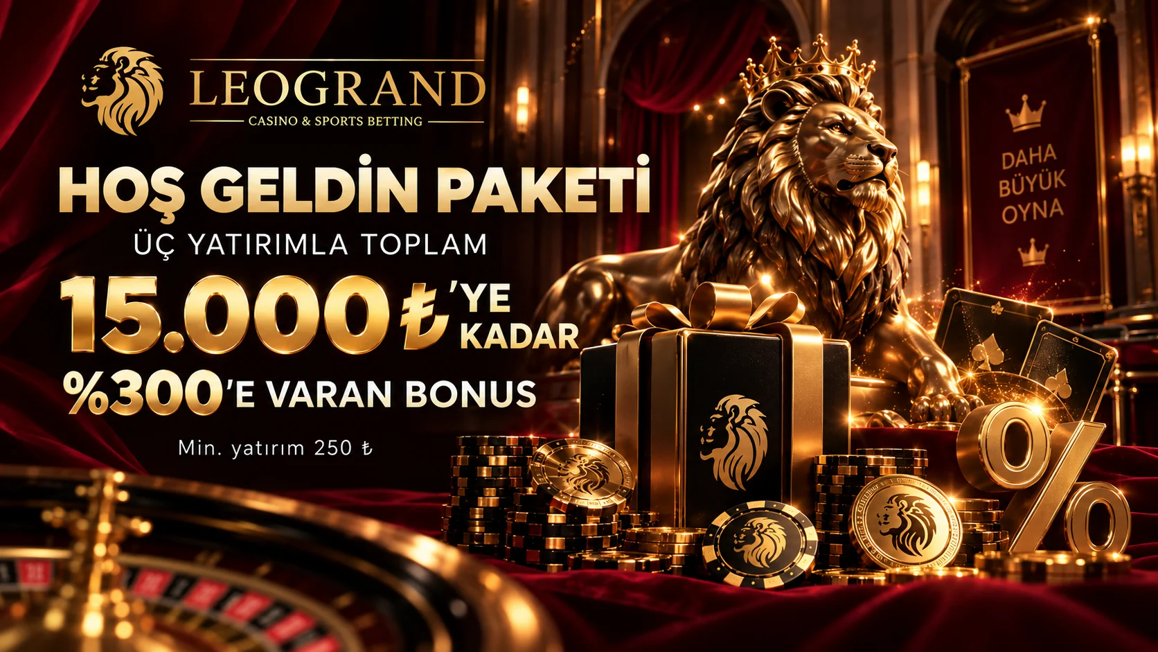 Leograndbet hoş geldin paketi, casino ve spor bahisleri